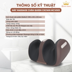 Máy Massage Chân Queen Crown MC003