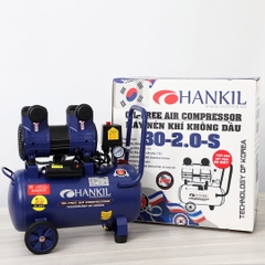 Máy nén khí HANKIL 30-2.0-S 2.0HP Điện 1 pha (Không dầu,nhanh,dây đồng)