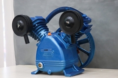 Đầu của máy nén khí OSHIMA 2x80 2.0HP~5.0HP Xanh đậm (hoạt động bằng sức kéo động cơ)