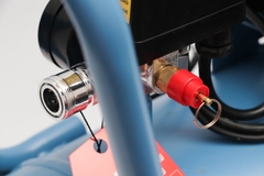 Máy nén khí Mitsukaisho 24-2.0 2.0HP Xanh dương Điện 1 pha (Không dầu,nhanh,dây đồng)