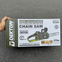 Thân máy cưa xích dùng pin 42V Dekton M21x2-CX16XPRO