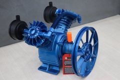 Đầu của máy nén khí OSHIMA 2x51 1/2HP~1HP Xanh đậm (hoạt động bằng sức kéo động cơ)