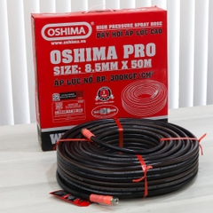 Ống nhựa PVC OSHIMA Pro 8.5mm x 50m Đen