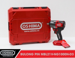 Mở bu lông pin lithium Oshima MBL21V-NG1000N-D3 (Thân Máy)