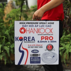 Ống nhựa PVC HANKOOK Pro 8.5mm x 50m Đen