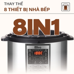 Nồi Áp Suất Điện Đa Năng OLIVO PC60 – 16 Chức Năng – Dung Tích 6L – Công Suất 1000W
