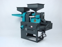 Bộ máy xát nghiền gạo Huspanda HNF680S (Motor HPN3000 - Sàng lọc sạn rung)