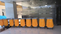 Xe đẩy dọn phòng khách sạn CLEPROX CX3B
