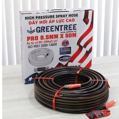 Ống nhựa PVC GREENTREE Pro 8.5mm x 50m Đen