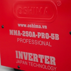 Máy hàn OSHIMA MMA-250A-PRO-5B 13KVA Đỏ
