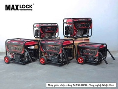 Máy Phát Điện Chạy Xăng 3Kw Maxlock MS3500ES Đề