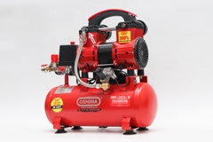 Máy nén khí Oshima 12-1.5 1.5HP Đỏ Điện 1 pha (Không dầu,nhanh,dây đồng)