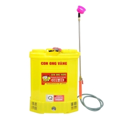 Máy phun thuốc trừ sâu, côn trùng điện Con Ong Vàng COV-20-ắc quy 12V8Ah
