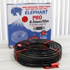 Ống nhựa PVC ELEPHANT Pro 8.5mm x 50m Đen