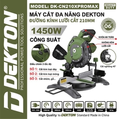 Máy Cắt Đa Năng Dekton DK-CN210XPROMAX