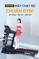 Máy chạy bộ Queen Crown QS670