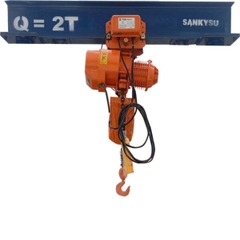 Pa lăng xích điện di chuyển 1 tấn SANKYSU KKBB01-01 1 tấn 380V