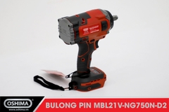 Mở bu lông pin lithium Oshima MBL21V-NG750N-D2 (Thân máy)