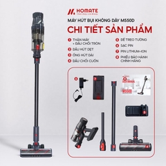 Máy hút bụi không dây HOMATE M550D