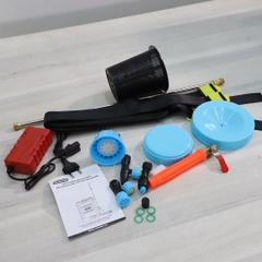 Máy phun thuốc trừ sâu, côn trùng điện HANKOOK 20S-2 ắc quy Xanh Bình ắc quy 12V8Ah