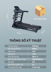 Máy chạy bộ Queen Crown QS670