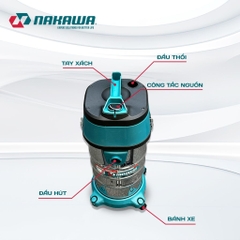 Máy hút bụi công nghiệp NAKAWA NK-HB30L 1600W
