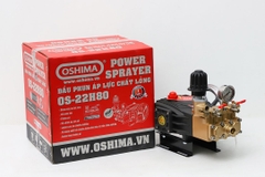 Đầu phun áp lực chất lỏng OSHIMA OS-22H80 3.0HP Đen (hoạt động bằng sức kéo động cơ) (thân gân)