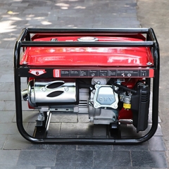 Tổ máy phát điện OSHIMA MPD-3000 3.0KW Đỏ 4 thì (chạy xăng)