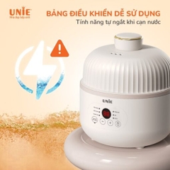Nồi nấu chậm UNIE USC08W dung tích 0.8L, 6 chức năng nấu, hẹn giờ nấu 12 tiếng