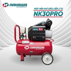 Máy Nén Khí đầu liền 2 tụ NAKAWA NK30PRO