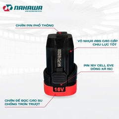 Pin 16V 2.0Ah NAKAWA NK-PD16/2000
