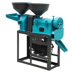 Khung, cối xát nghiền gạo Huspanda HN110-F26 (Pulley đảo chiều - Không Motor - Không sàng lọc sạn rung)