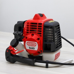 Máy cắt cỏ OSHIMA 568D 2.3kW Đỏ-đen 2 thì (rời, chết)