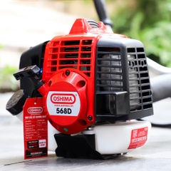 Máy cắt cỏ OSHIMA 568D 2.3kW Đỏ-đen 2 thì (rời, chết)