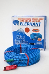 Ống nhựa PVC Elephant No.1 6.5mm x 50m Xanh dương