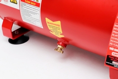 Máy nén khí Oshima 12-1.5 1.5HP Đỏ Điện 1 pha (Không dầu,nhanh,dây đồng)