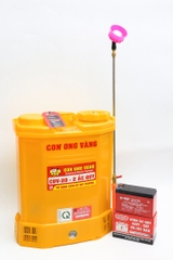Máy phun thuốc trừ sâu, côn trùng điện Con Ong Vàng COV-20-ắc quy 12V8Ah