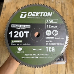 Lưỡi cắt Nhôm, cắt gỗ 305mm Dekton DK-AB305PROMAX