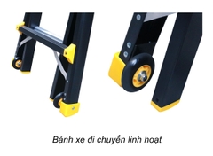 Thang nhôm gấp (rút lồng) đa năng Nikawa NKB-44