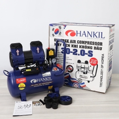 Máy nén khí HANKIL 30-2.0-S 2.0HP Điện 1 pha (Không dầu,nhanh,dây đồng)
