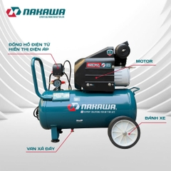 Máy Nén Khí đầu liền 2 tụ NAKAWA NK-2T3035PRO 2250W 35L