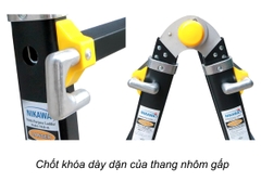 Thang nhôm gấp (rút lồng) đa năng Nikawa NKB-44