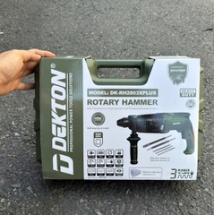 Máy khoan đục 3 chức năng Dekton DK-RH2803XPLUS 800W