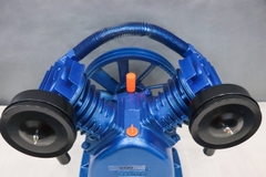 Đầu của máy nén khí OSHIMA 2x80 2.0HP~5.0HP Xanh đậm (hoạt động bằng sức kéo động cơ)