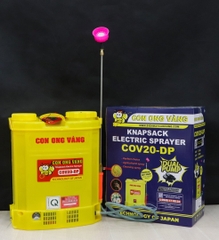 Máy phun thuốc trừ sâu, côn trùng điện Con Ong Vàng COV20-DP-ắc qui
