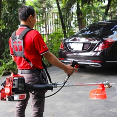 Máy cắt cỏ OSHIMA 568D 2.3kW Đỏ-đen 2 thì (rời, chết)