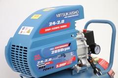 Máy nén khí Mitsukaisho 24-2.0 2.0HP Xanh đậm Điện 1 pha (có dầu, nhanh, dây đồng)