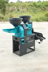 Khung, cối xát nghiền gạo Huspanda HNF-4JS (Không Motor - Không sàng lọc sạn rung)