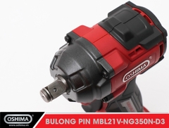 Mở bu lông pin lithium Oshima MBL21V-NG350N-D3 (Thân Máy)