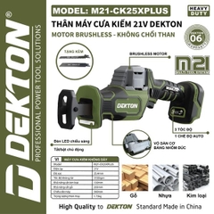 Máy cưa kiếm 21V Dekton M21-CK25XPLUS